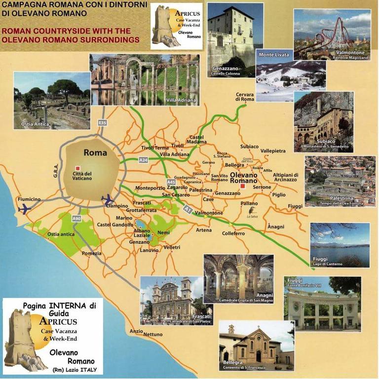 La Loggetta Di Apricus Βίλα Olevano Romano Εξωτερικό φωτογραφία
